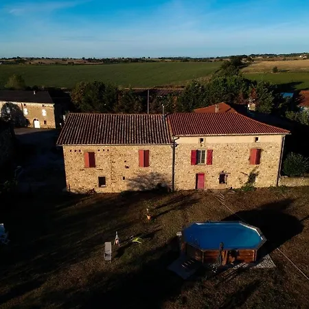 Le Secadou Du Mas - Maison En Pierre Avec Piscine Feriehus Bournazel (Tarn)